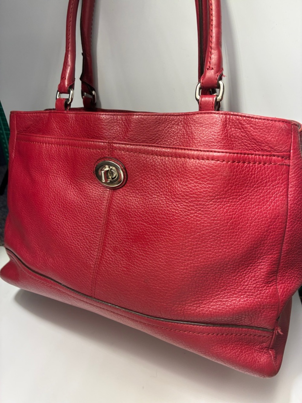 Vintage Y2K COACH Park Leather Large Satchel Coach F23268 Work to Weekend Bag